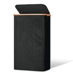 $9.89 – Vincona 75L Slim Laundry Basket w/ Lid & Handle (Black)  + Free Shipping w/ Prime or on $35+