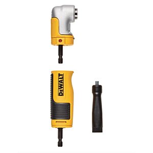 $19.98 – : DEWALT FLEXTORQ Right Angle Drill Adapter, 2-in-1 Attachment for Impact Driver (DWAMRAFT) at Amazon