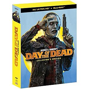 $32.49 – Day of the Dead – Collector’s Edition 4K Ultra HD + Blu-ray  at Amazon.com