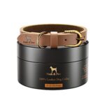 $22.89 – Noah & Paw Oil-Wax Leather Dog Collars (Various Sizes & Colors)  + Free Shipping w/ Prime or on $35+