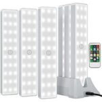 $23.99 – 6-Pack Racokky Motion Sensor Under Cabinet Lights w/ Remote & Charging Station  + Free Shipping w/ Prime or on $35+