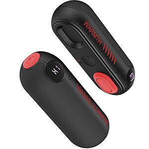 $7.99 – Amazon – 2 Pack Rechargeable Hand Warmers, 6H*2 Long Safe Heat