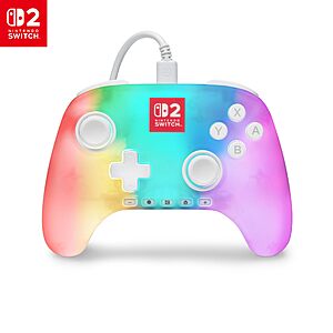 $20.00 – PowerA Advantage Wired Controller for Nintendo Switch 2 (Lumectra White) Now $20 with Free Shipping