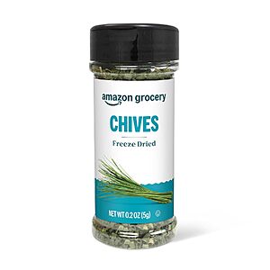$2.19 – 0.2-Oz Amazon Grocery Freeze Dried Chives  w/ S&S + Free Shipping w/ Prime or on $35+