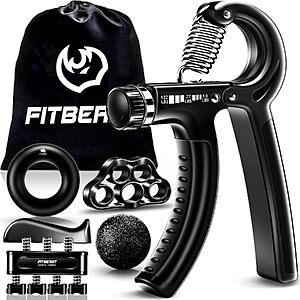 $9.89 – 5-Piece FitBeast Adjustable Resistance Grip Strengthener Kit  + Free Shipping w/ Prime or on $35+