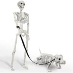 $19.99 – * | IDEAALS Lighted Human & Dog Skeleton Halloween Decorations at Amazon