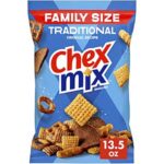 $2.77 – Traditional Chex Mix, Original Recipe, Family Size, 12.5 oz –  After Coupon & Subscribe & Save @ Amazon