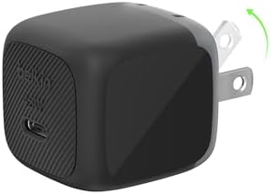 $14.99 – * | Belkin 45W Compact USB-C Foldable Charger (Black) at Amazon