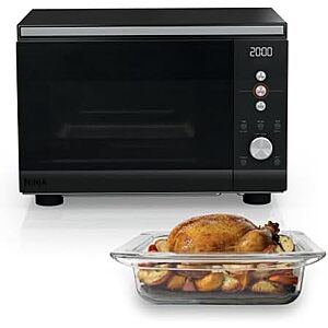 $349.99 – * | Ninja Crispi Microwave & Air Fryer, FusionCrisp, 14-in-1, Black, MW101BK1 at Amazon