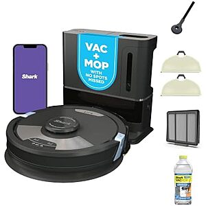 $229.99 – | Shark Matrix Plus Robot Vacuum & Mop Combo, 60-Day Self-Emptying, AV2610WA at Amazon