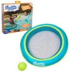 $4.24 – SwimWays Aqua Slam Inflatable Trampoline Pool & Backyard Game Set Available at Record Low Price of