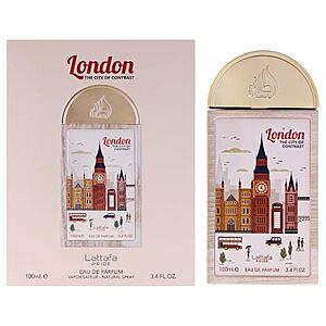 $29.84 – | Lattafa Pride London The City of Contrast 100ml EDP Spray at Amazon