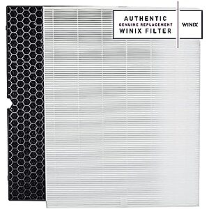 $28.64 – | Genuine Winix 116130 Replacement Filter H for 5500-2 Air Purifier, White at Amazon