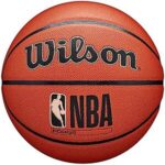 $23.99 – | WILSON NBA Forge Indoor/Outdoor Basketball, Brown, Size 6-28.5″ at Amazon