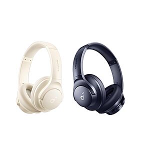$46.73 – TWO Pairs Soundcore by Anker Q20i Hybrid Active Noise Cancelling Headphones for  Each on Amazon