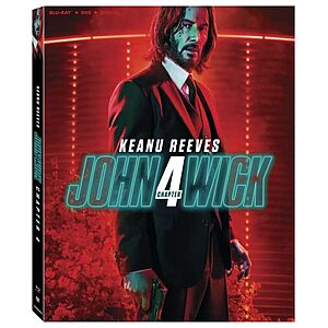 $7.50 – | John Wick: Chapter 4 (Blu-ray) at Amazon