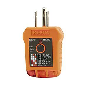 $10.98 – * | Klein Tools GFCI Outlet Tester at Amazon