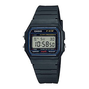 $21.92 – Casio Men’s Vintage F91W-1 Resin Strap Digital Sport Watch – Lowest Price Ever at Amazon