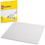$4.99 – * | LEGO Classic White Baseplate (11026, 32×32 Studs) at Amazon
