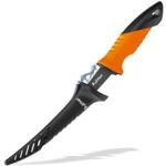 $8.49 – 7″ Pullther Fishing Stainless Steel Fillet Knife w/ Magnetic Sheath (Orange) – Lowest Price Ever at Amazon with Free Shipping
