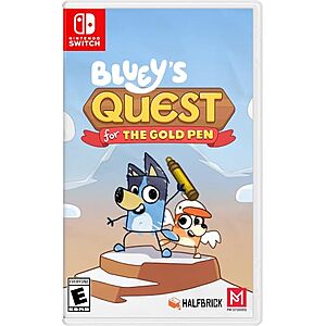 $24.88 – * | Bluey’s Quest for The Gold Pen at Amazon
