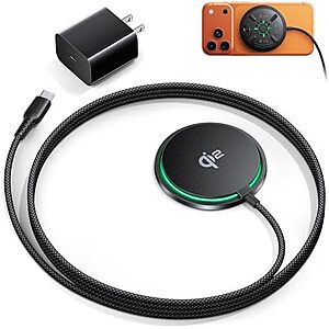 INIU Qi2 Certified 15W Magnetic Wireless Charger