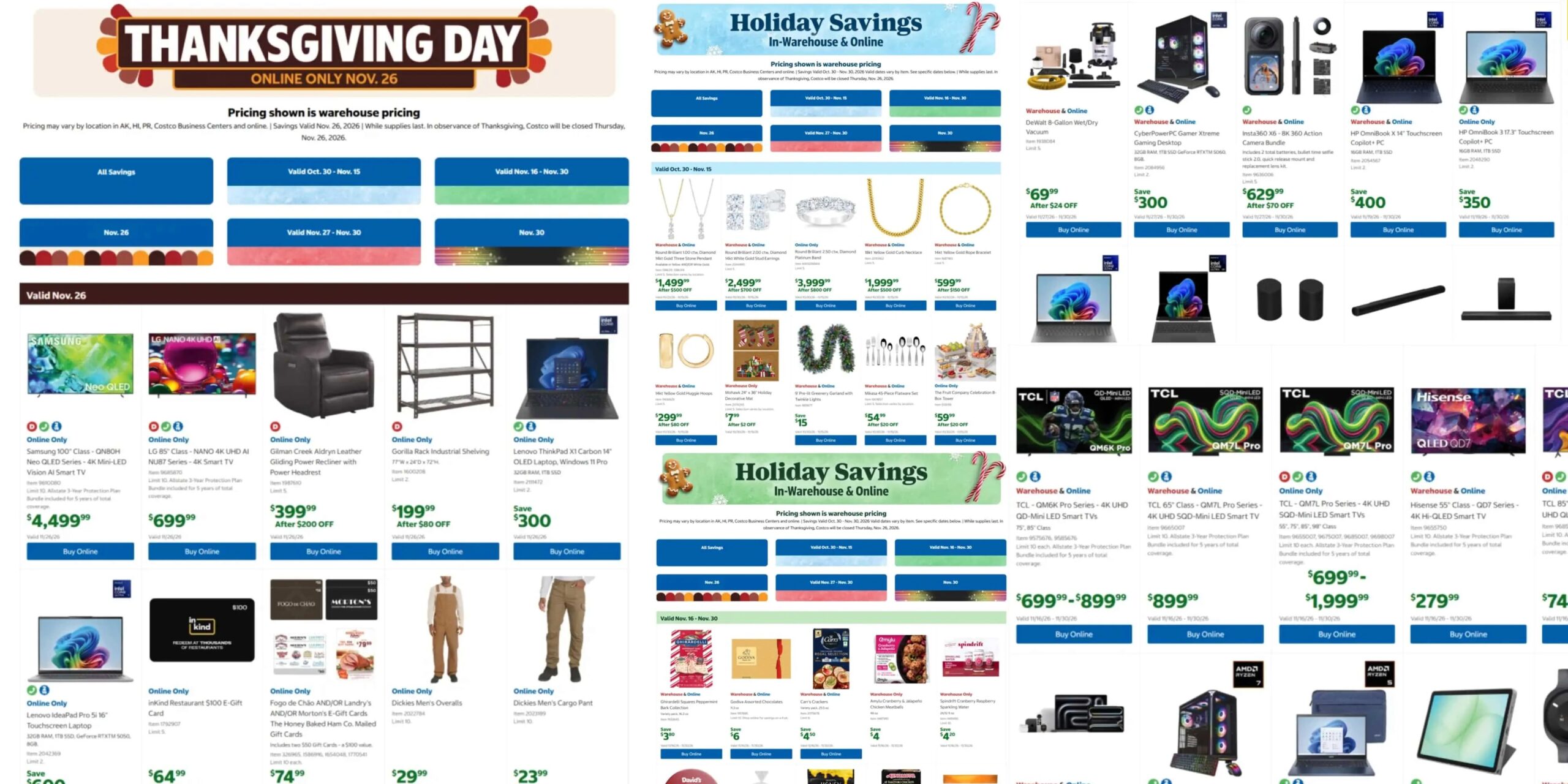 Costco 2026 Black Friday Ad preview
