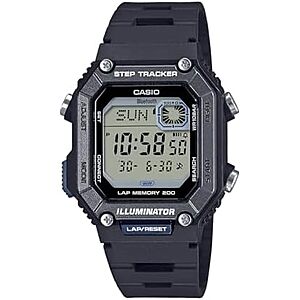 $23.88 – | Casio WS-B1000 Men’s Digital Sport Watch w/ Step Tracker & 100M Water Resistance (Black) at Amazon