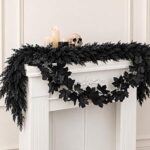 $8.39 – Save on 2-Pack 6′ Watayo Black Halloween Cedar Garland & Maple Leaf Vine Set – Coupon Code OMDFXV0V