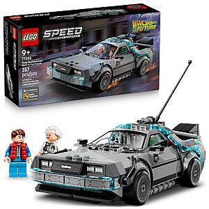 $22.49 – LEGO Speed Champions Time Machine from Back to the Future 77256