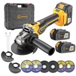 $29.99 – AOWEI 4-1/2″ 21V Brushless Cordless Angle Grinder Kit with 2x 4.0Ah Batteries & Charger – Lowest Price Ever at Amazon