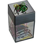 $0.99 – * | Officemate Magnetic Paper Clip Dispenser (Black/Smoke) at Amazon