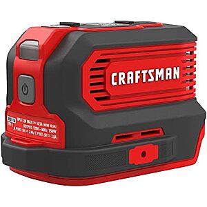 $49.00 – $49 | CRAFTSMAN V20 Charger, Power Inverter, Charging Ports for Type-C, Type-A, and AC, 150 Watts, Bare Tool Only (CMCB1150B) at Amazon