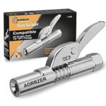 $8.50 – AORRZER 12000 PSI 6-Jaw Lock-On Grease Gun Coupler (1/8″ NPT)  + Free Shipping w/ Prime or on $35+