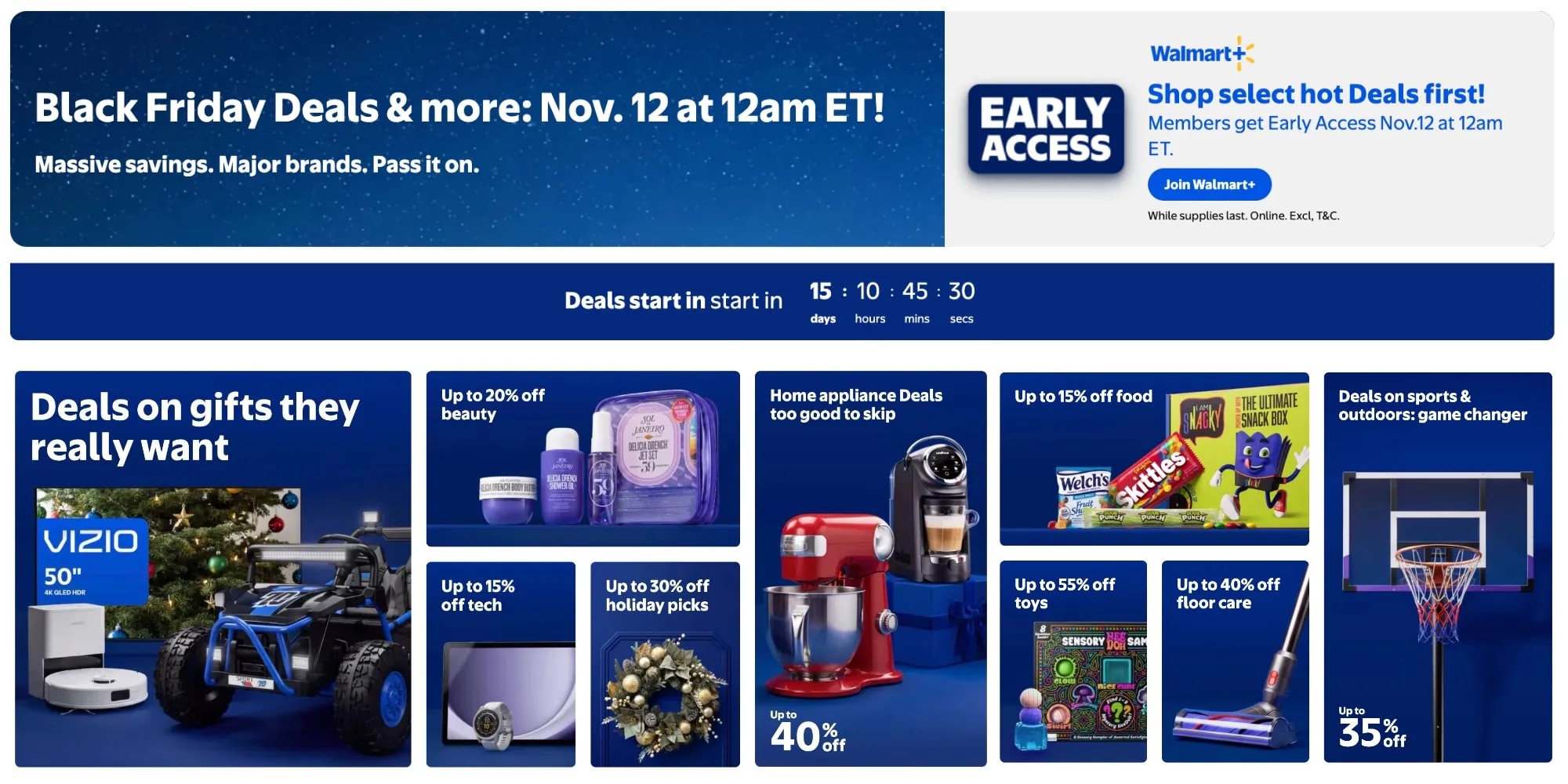 Walmart's Black Friday 2026 advertisement