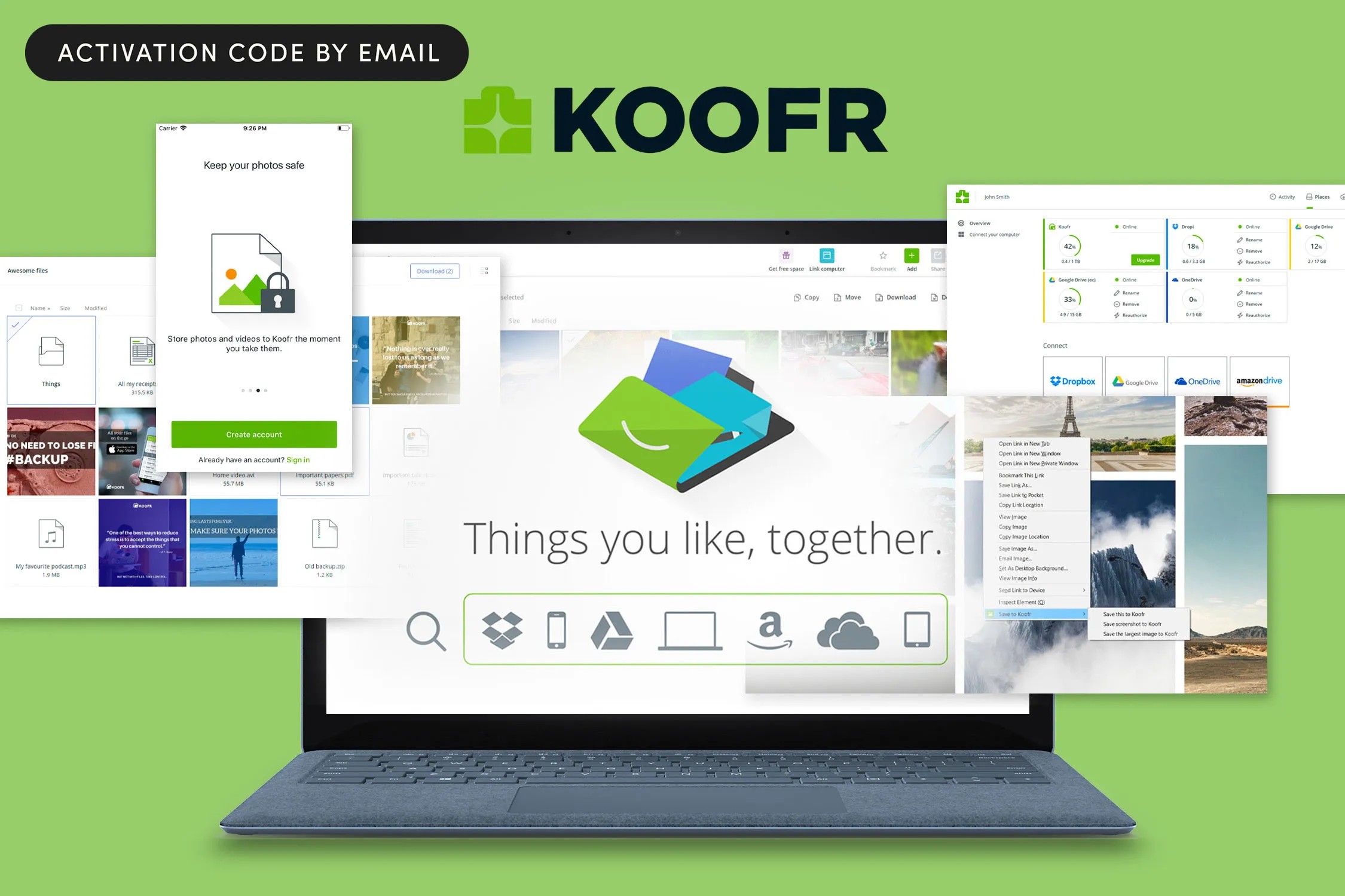 Koofr 1TB cloud storage subscription