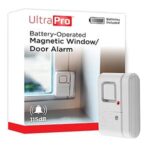 $3.79 – UltraPro 120dB Wireless Window & Door Alarm (White) on Sale for  at Amazon