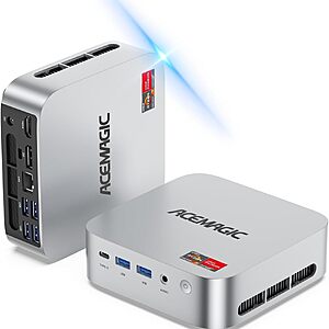 $387.00 – Amazon Business ACEMAGIC Mini PC: Ryzen 7 7735HS, 24GB RAM, 512GB SSD, AMD Radeon 680M $387 + Free Shipping