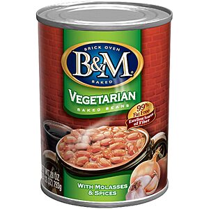 $1.77 – 28-Oz B&M Vegetarian Baked Beans  w/ S&S + Free Shipping w/ Prime or on $35+