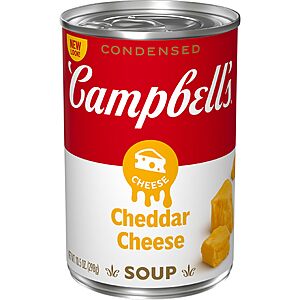 $0.95 – Campbell’s Condensed Cheddar Cheese Soup, 10.5 oz Can – Lowest Price Ever on Amazon with Subscribe & Save