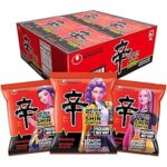 $10.61 – Nongshim Shin Ramyun Noodles: Rich Beef Flavored Broth, Microwaveable 4.23 oz (Pack of 16) –  with S&S at Amazon