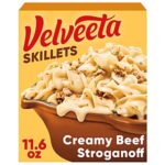 $2.82 – Velveeta Skillets One Pan Dinner Kit, Creamy Beef Stroganoff, 11.6 oz Box – Lowest Price Ever at Amazon