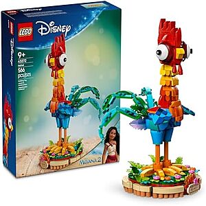 $25.49 – * | 566-Piece LEGO Disney: Moana 2 – Heihei (43272, 2025) at Amazon