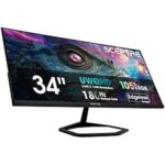 $169.97 – * | 34″ Sceptre Ultrawide 21:9 Quad HD 180Hz 5ms VA Gaming Monitor at Amazon