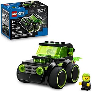 $5.99 – * | 64-Piece LEGO City: Rides – Gaming Car (60484, 2026) at Amazon