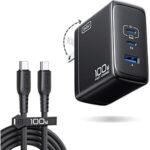 $16.82 – * | INIU 3-Port Up to 100W USB-C GaN Wall Charger w/ Folding Plug at Amazon