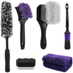 $12.59 – 6-Piece YeewayVeh Car Wheel & Tire Detailing Brush Kit (Purple) – + Free Shipping w/ Prime or on $35+
