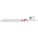 $9.05 – | 5-Pack Milwaukee 3-5/8″ L Reciprocating Saw Blade at Amazon