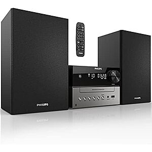 $118.99 – * | Philips 18W Micro Music Sound System w/ Bluetooth & CD Player at Amazon