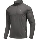 $9.00 – PINSPARK Men’s 1/4 Quarter Zip UPF 50+ Athletic Long Sleeve Pullover (Various Colors) – $9 + Free Shipping w/ Prime or on $35+